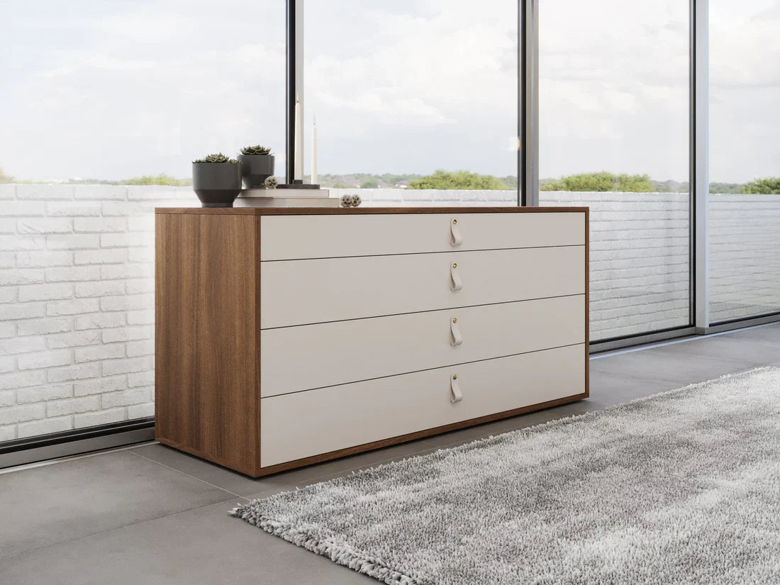 Agora Walnut Modern Dresser
