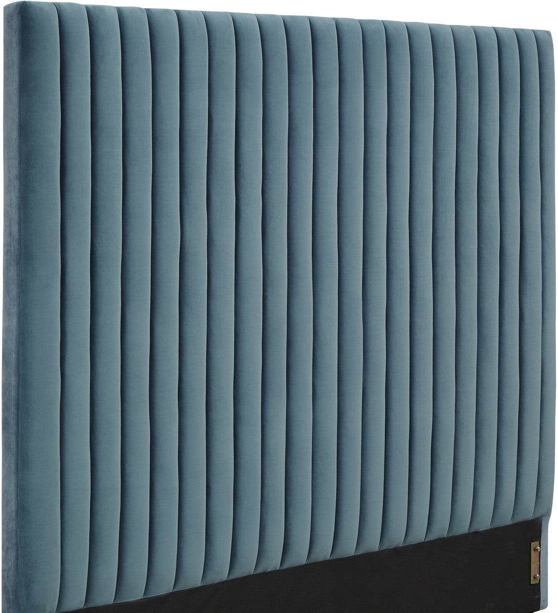 Alessandra Sea Blue Velvet Contemporary Beds