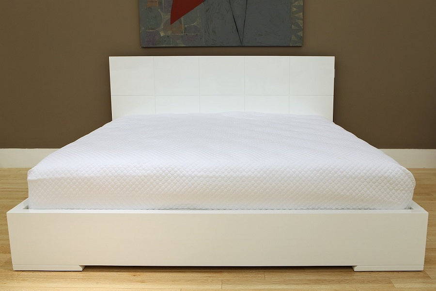 Ambrossi White Contemporary Beds